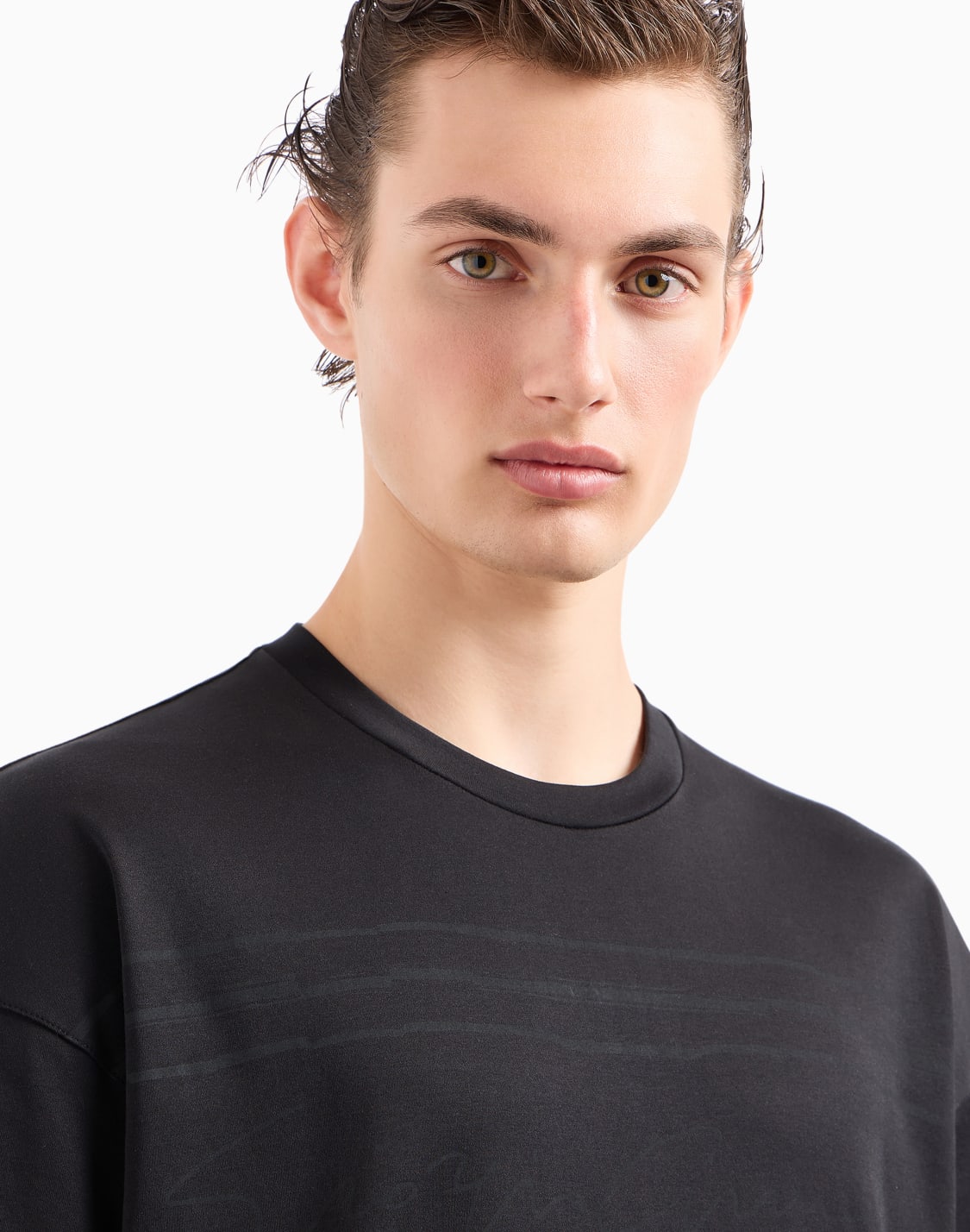 Giorgio Armani - Man - Black - T-shirt