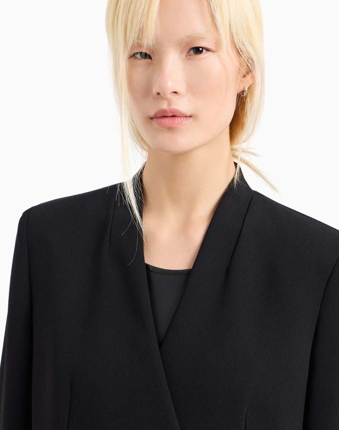 Armani Exchange Womens White Track Jacket