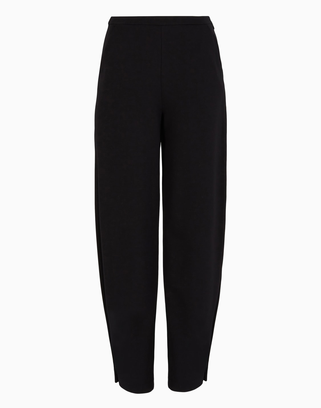 stretch-milano-stitch-fabric-trousers-with-pleat-at-the-hem-black--emporio-armani