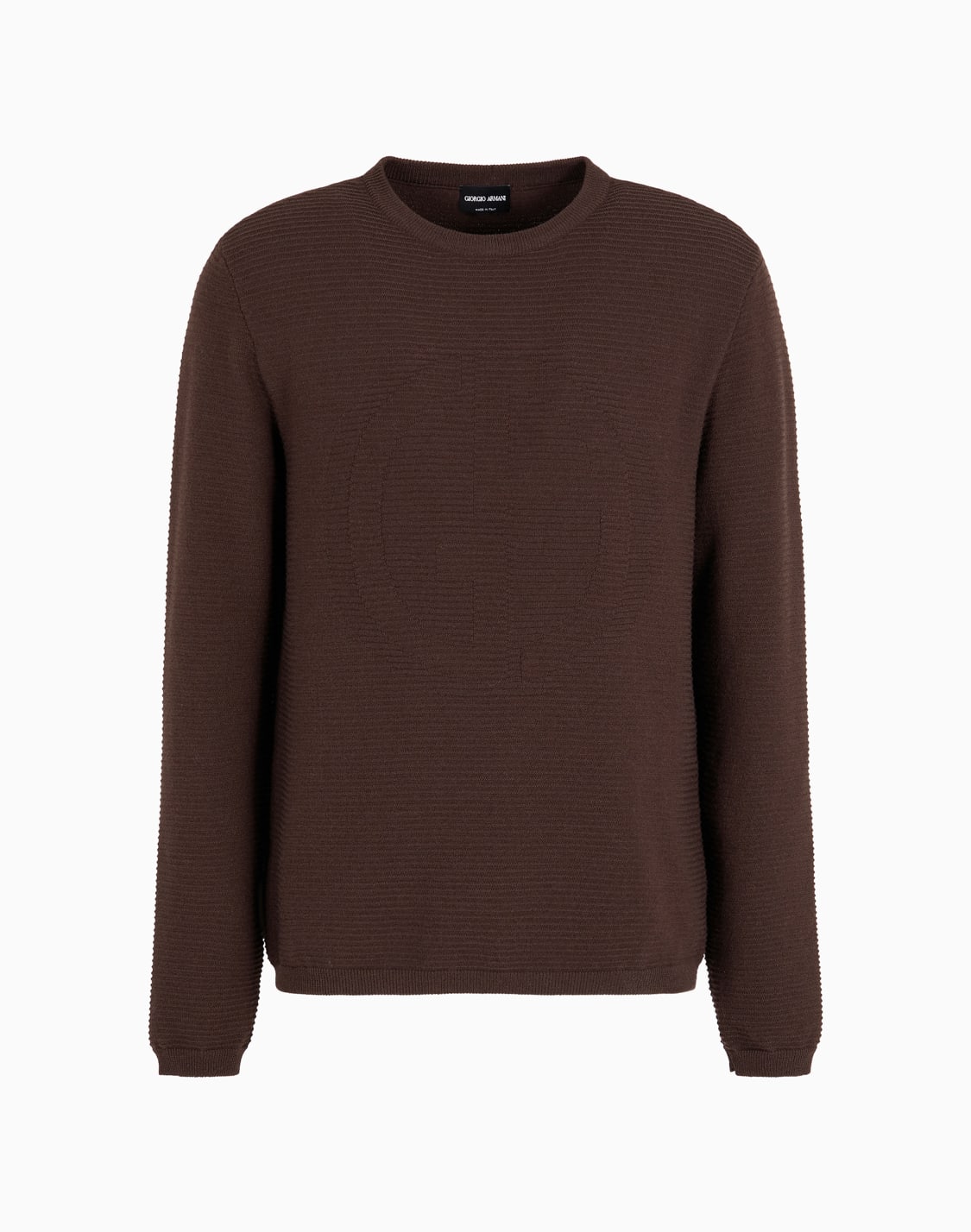 jersey-de-cuello-redondo-de-mezcla-de-lana-virgen-con-logotipo-en-tejido-jacquard-marrn--giorgio-armani