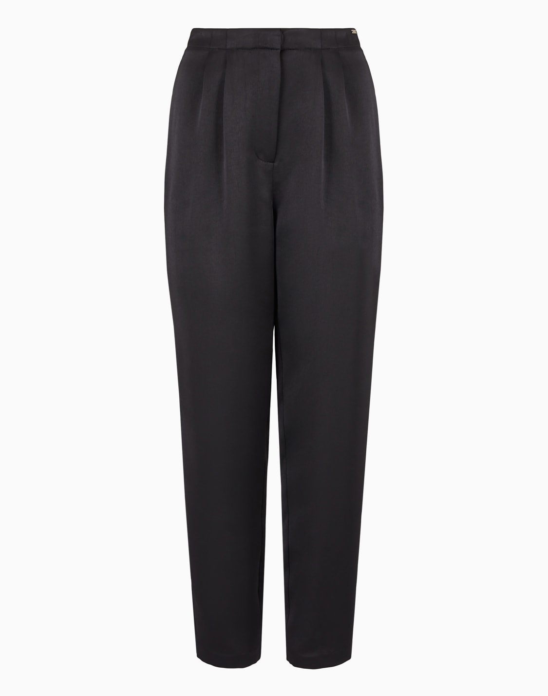 pantalones-asv-de-satn-con-pinzas-negro--armani-exchange