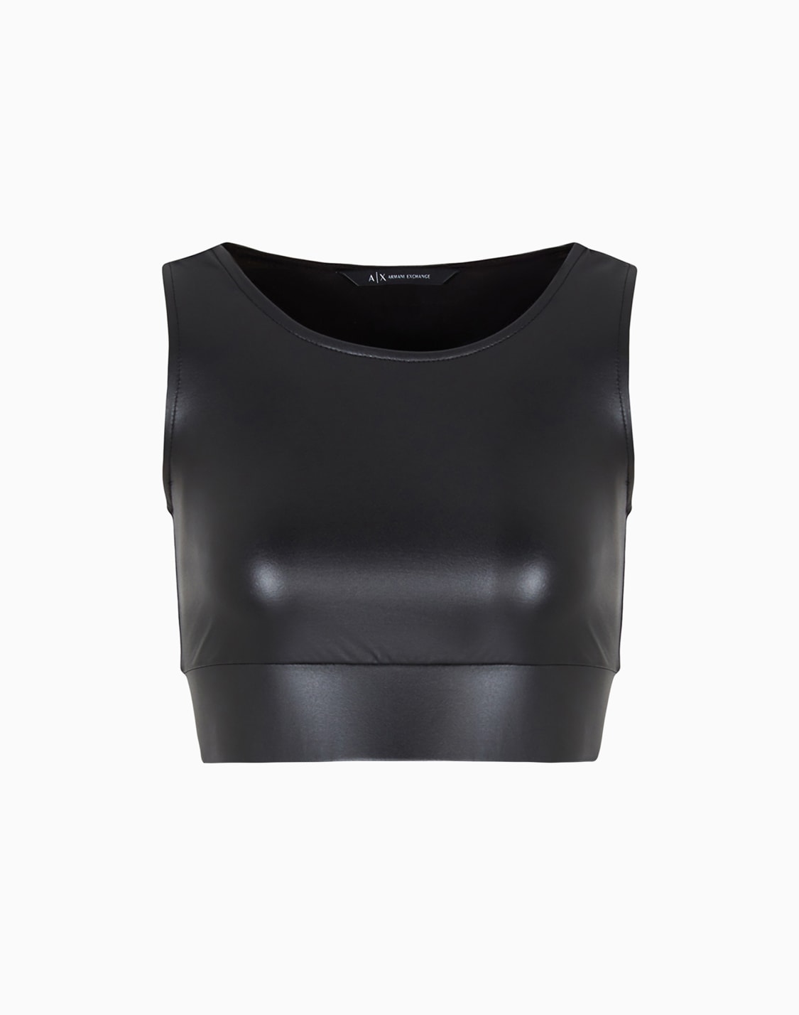 top-en-tejido-revestido-negro--armani-exchange