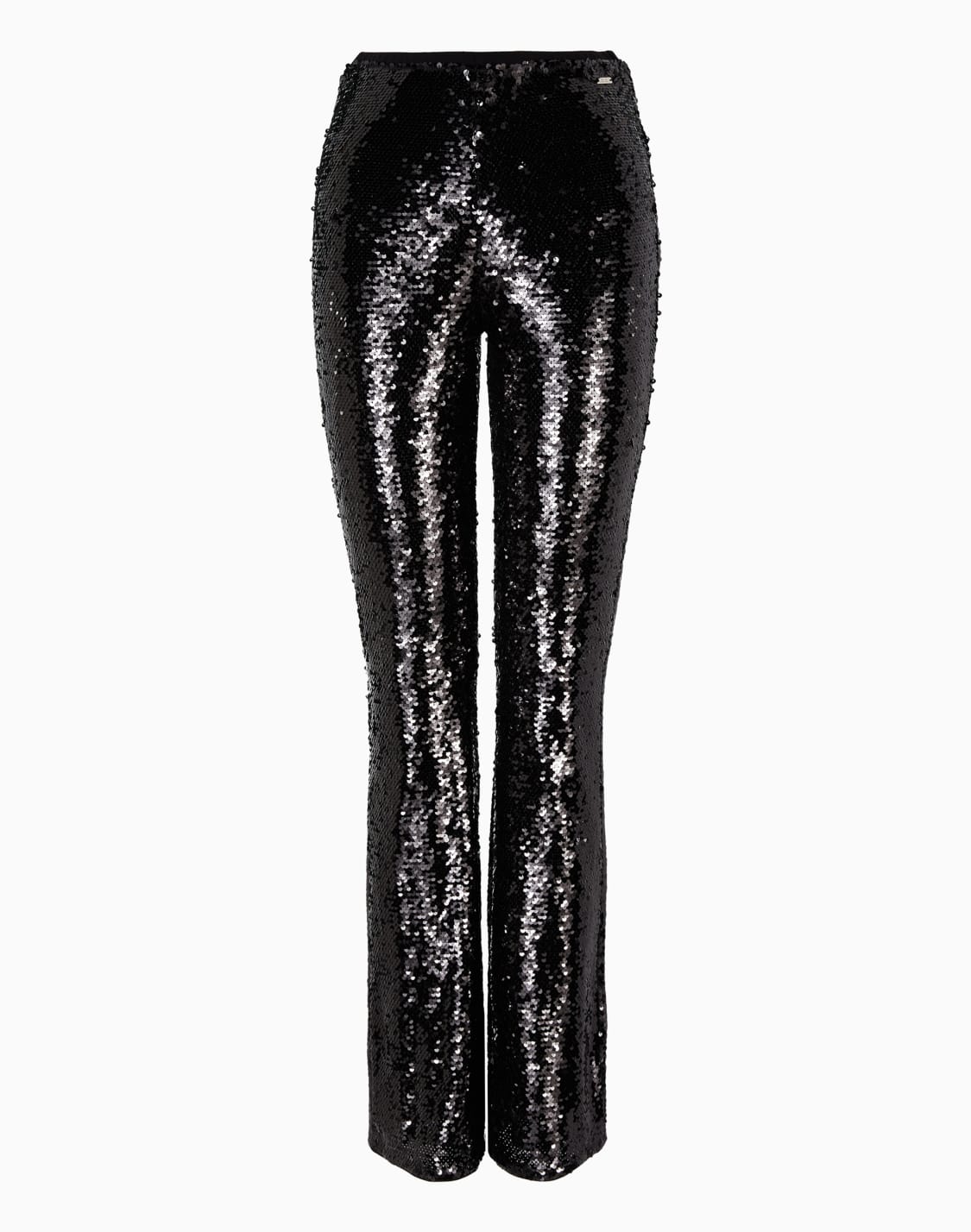 pantaln-campana-con-lentejuelas-negro--armani-exchange