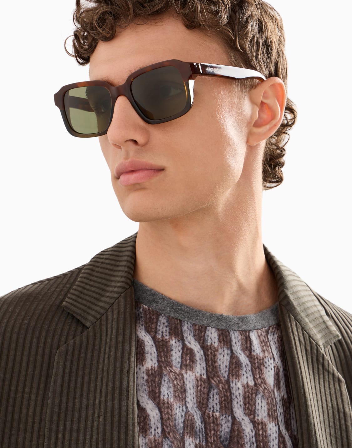 mens-rectangular-sunglasses-ブラウン--giorgio-armani