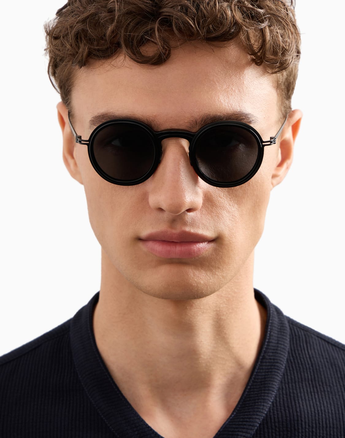 mens-round-sunglasses-ブラック--giorgio-armani