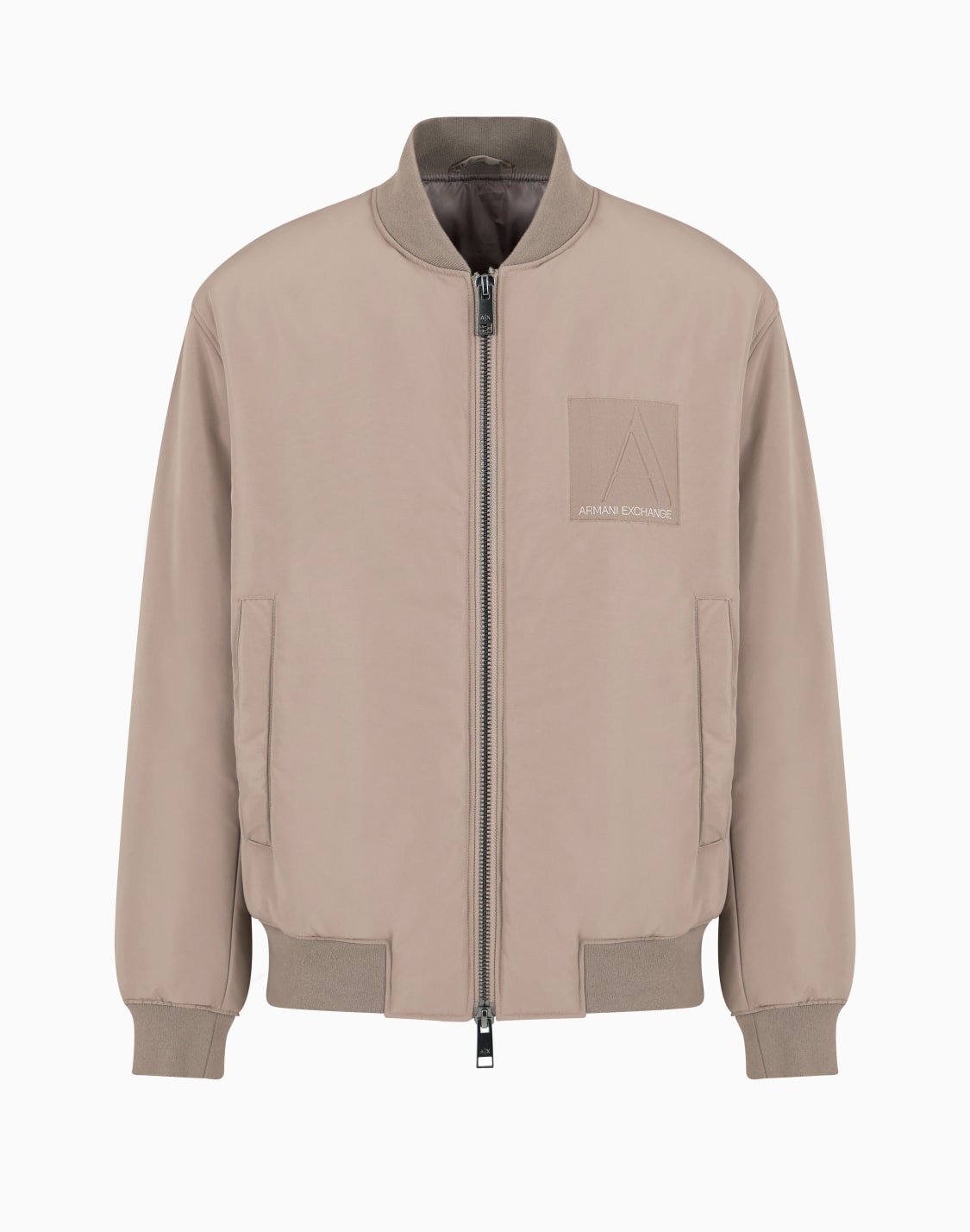 asv-recycled-nylon-bomber-jacket-beige--armani-exchange