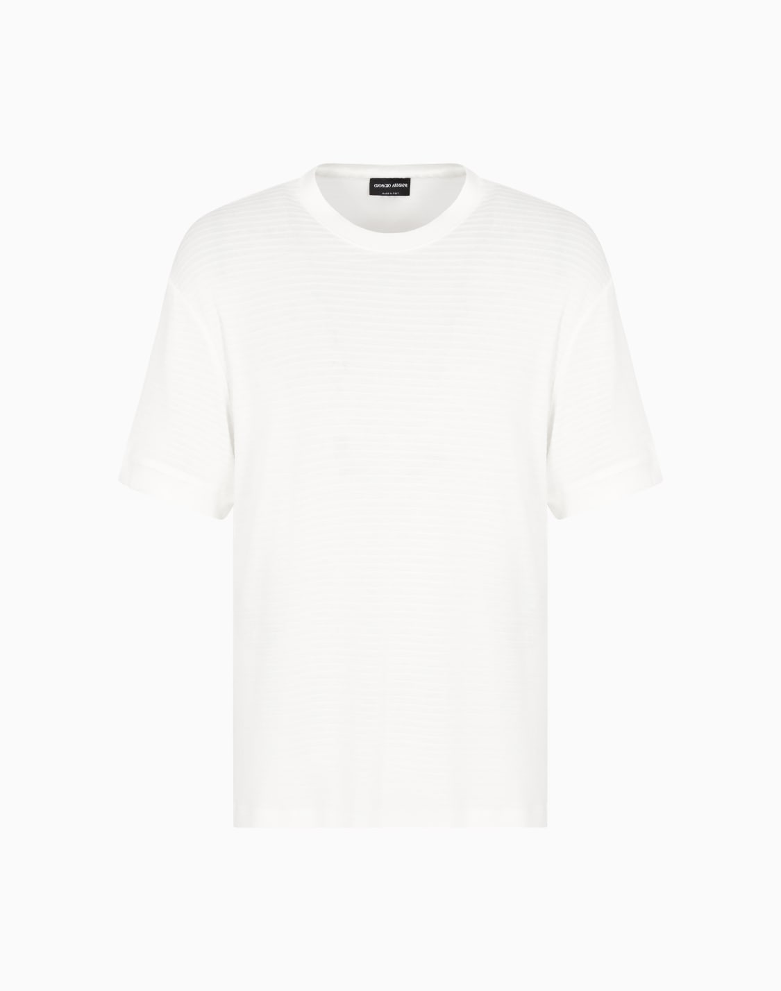 T-shirt Homme Blank Essentials - Gris Col Ras Du Cou - Viscose/polyester - Neuf