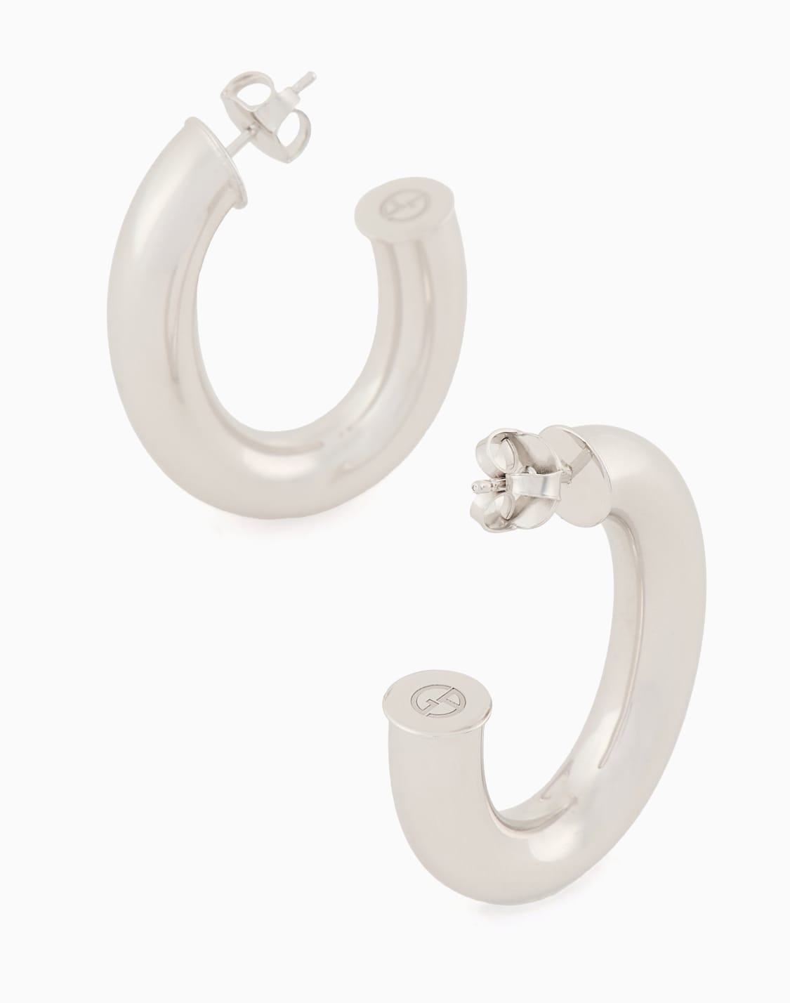 925-sterling-silver-hoop-earrings-silver--giorgio-armani