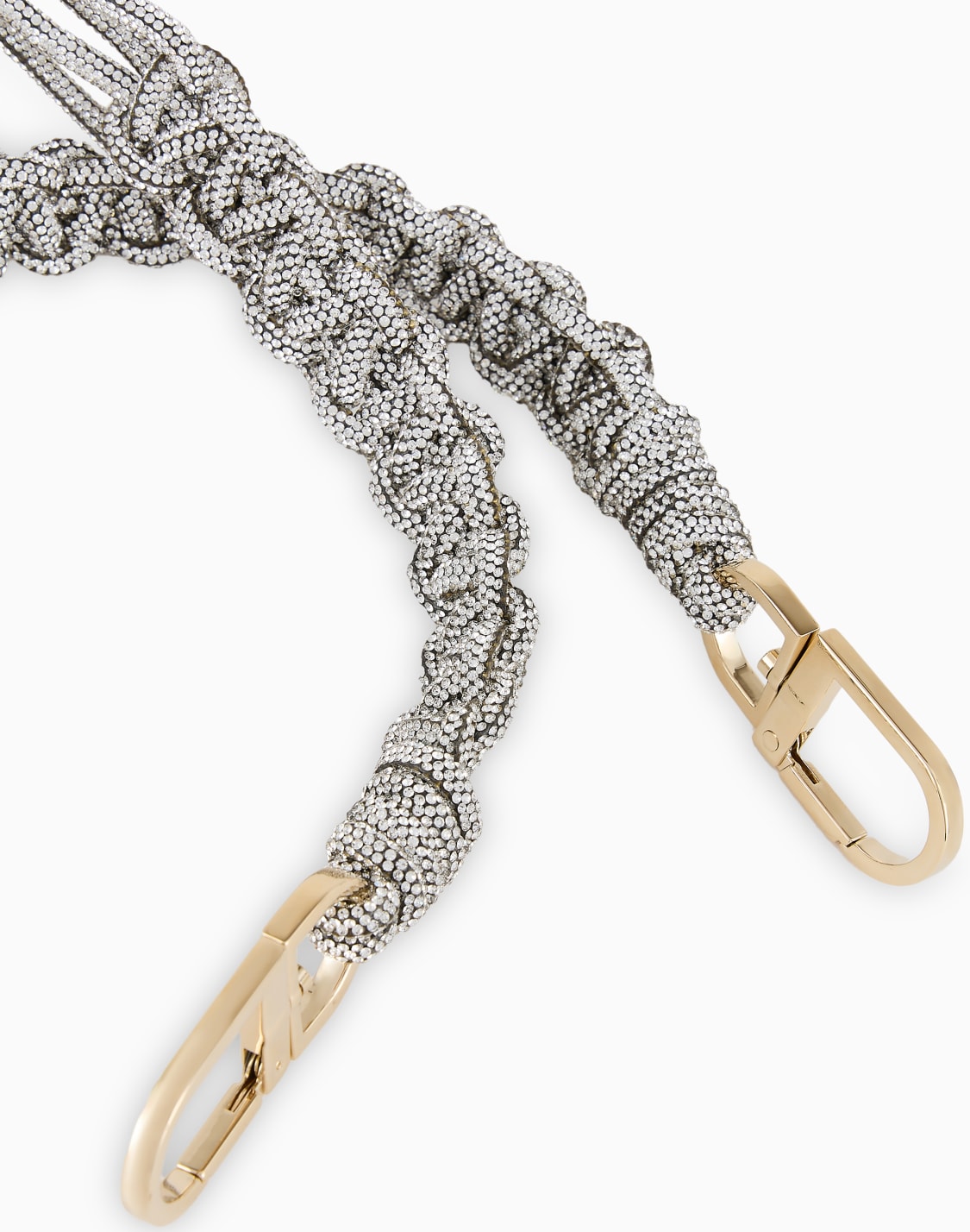 long-rhinestone-strap-with-a-woven-motif-silver--giorgio-armani