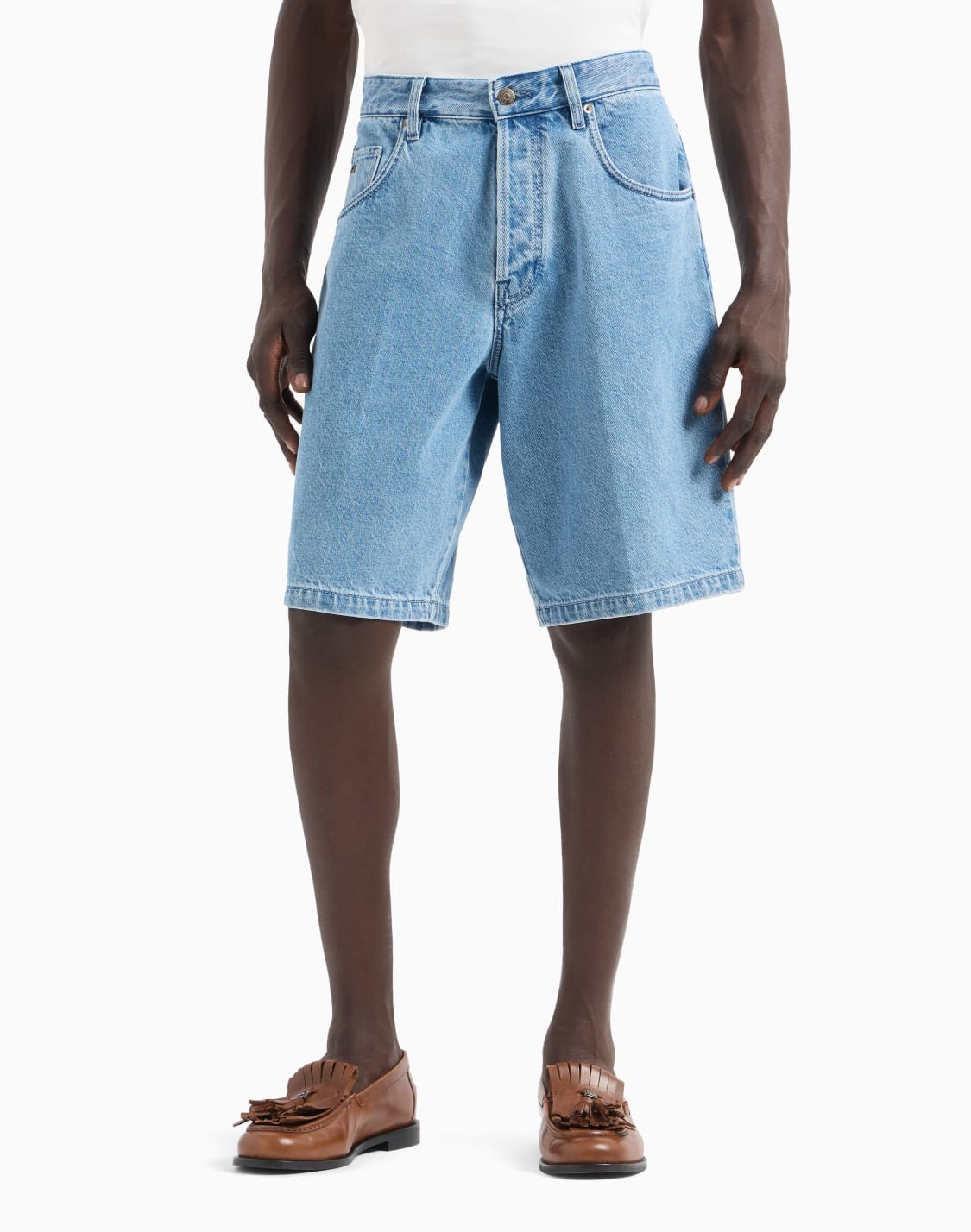ONLY&SONS Pantaloncini Denim Uomo – Vita Media, Cotone 100%, 5 Tasche, Taglio Dritto, Stile Casual Danese