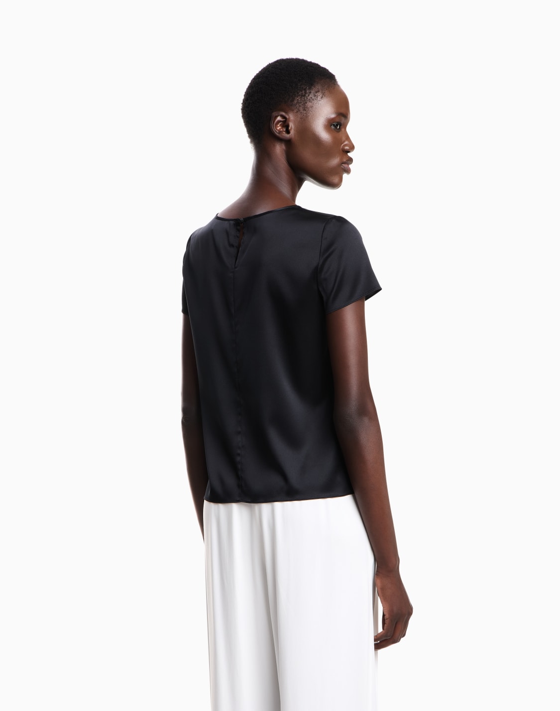 short-sleeved-silk-satin-blouse-black--emporio-armani