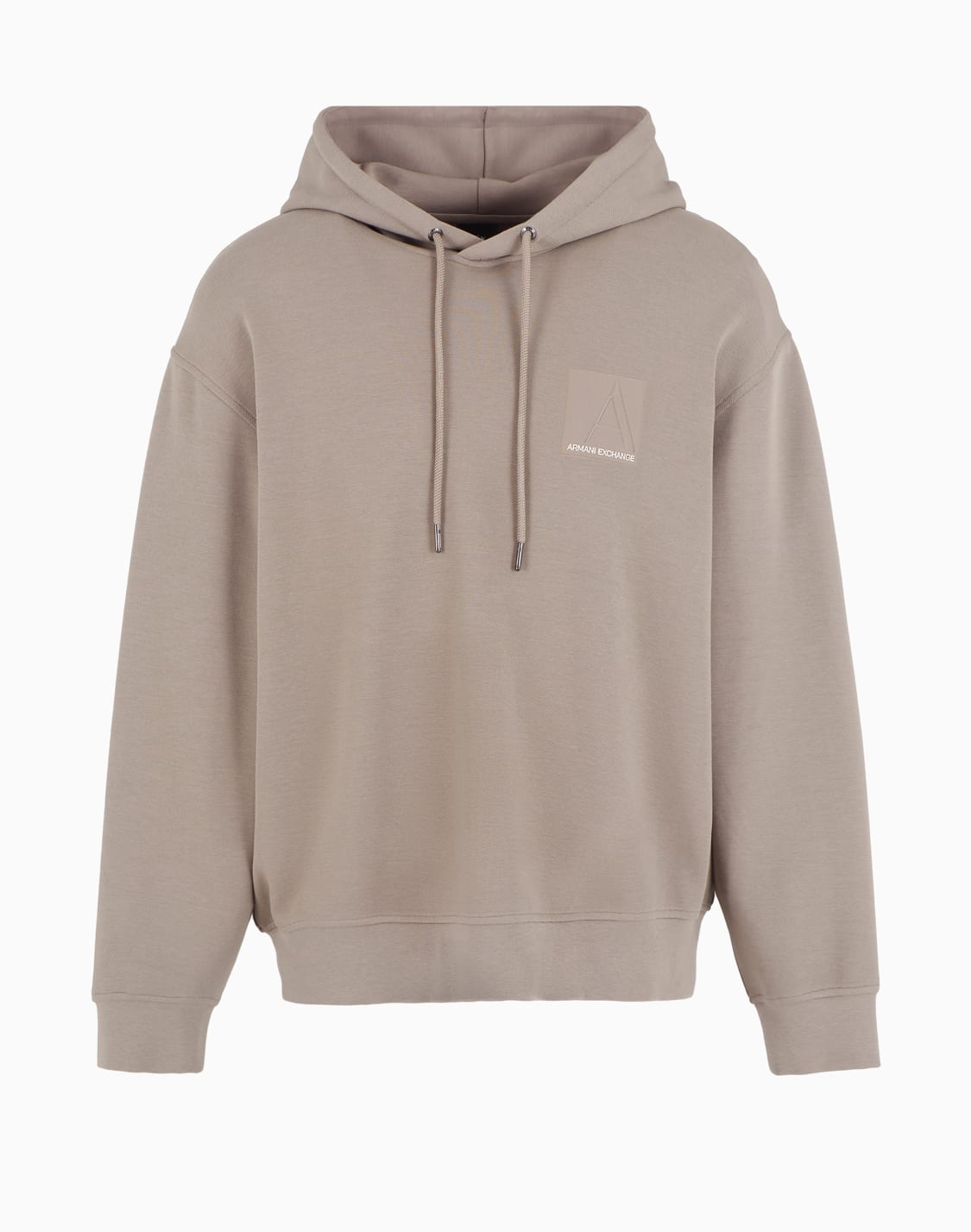 -organic-cotton-a-line-hoodie-beige--armani-exchange