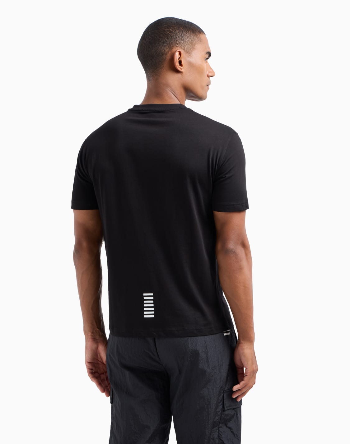 Camicia EA7 Da Uomo - Manica Corta, Vestibilità Casual, Logo Emporio Armani