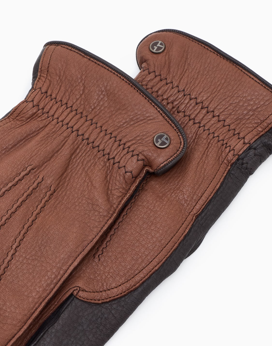 guantes-de-piel-de-ciervo-marrn--giorgio-armani