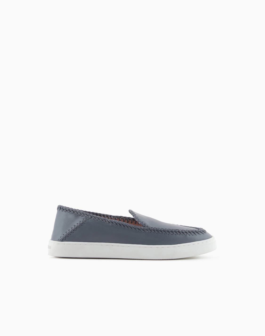 galleria-3-slip-on-in-pelle-grigio--giorgio-armani