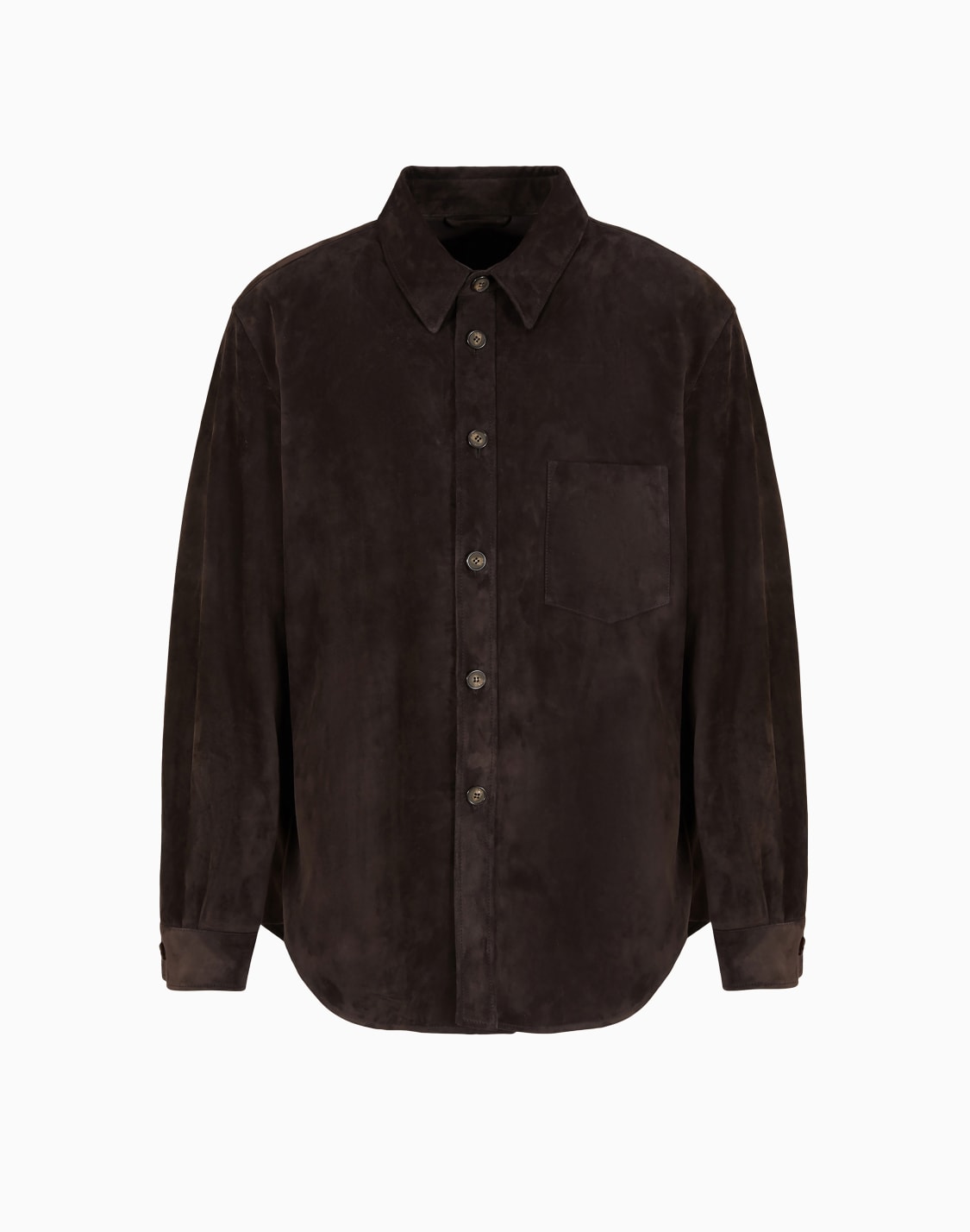chemise-over-en-cuir-sud-marron--giorgio-armani