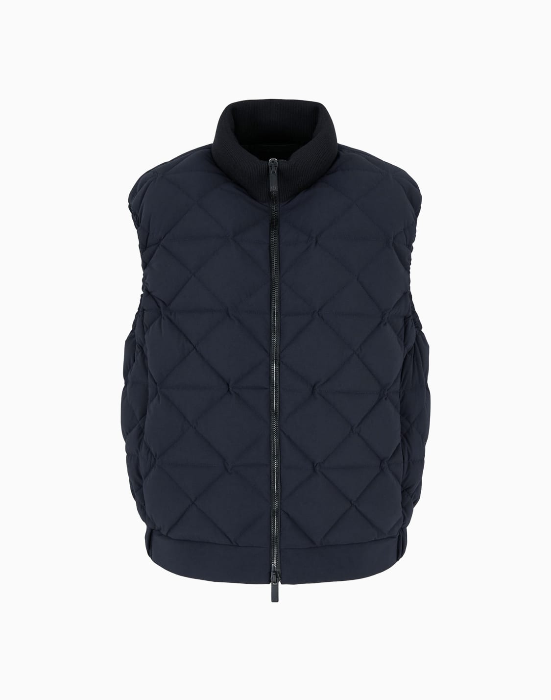 technical-twill-gilet-with-down-padding-navy-blue--giorgio-armani