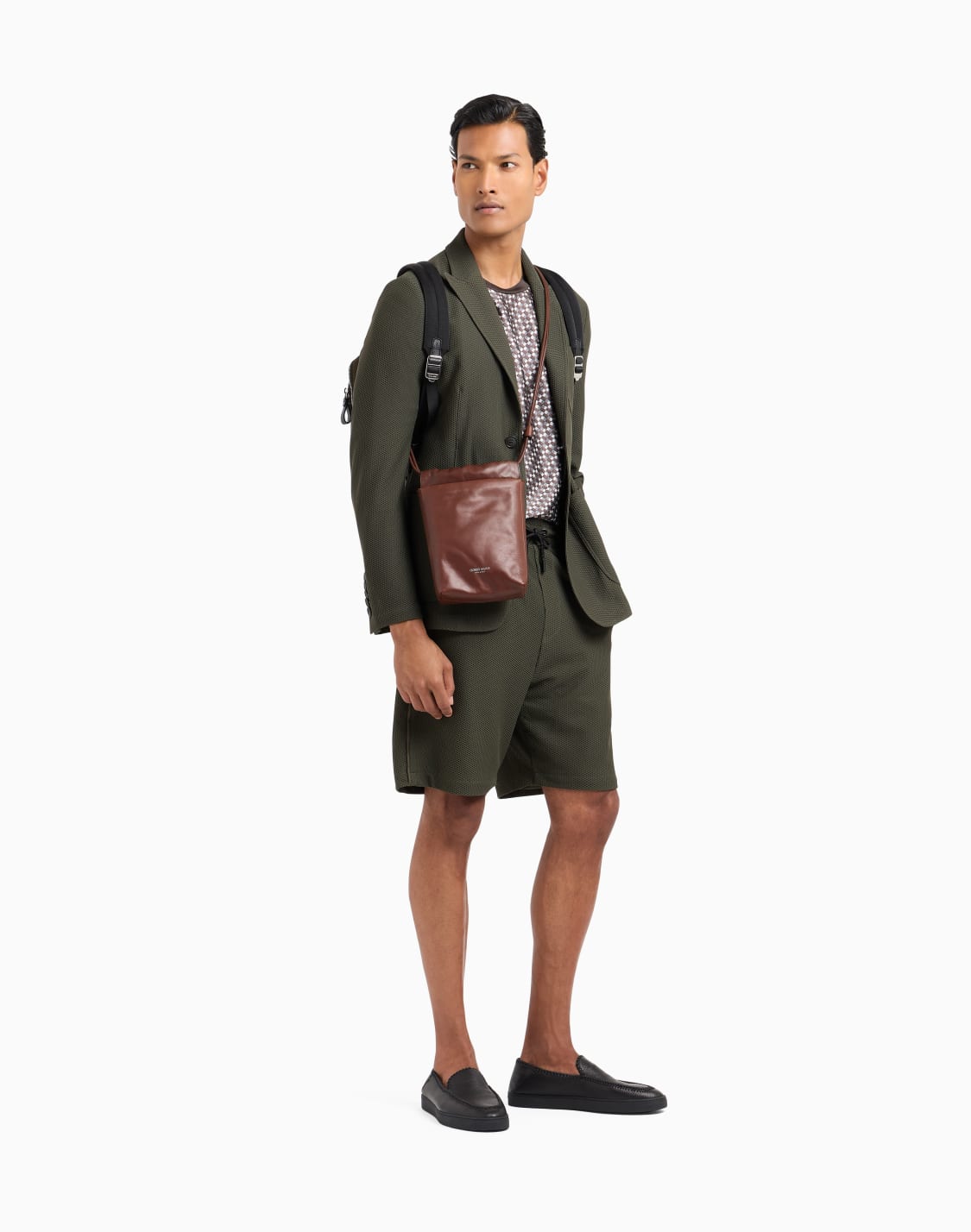 single-breasted-jacket-in-technical-waffle-fabric-green--giorgio-armani
