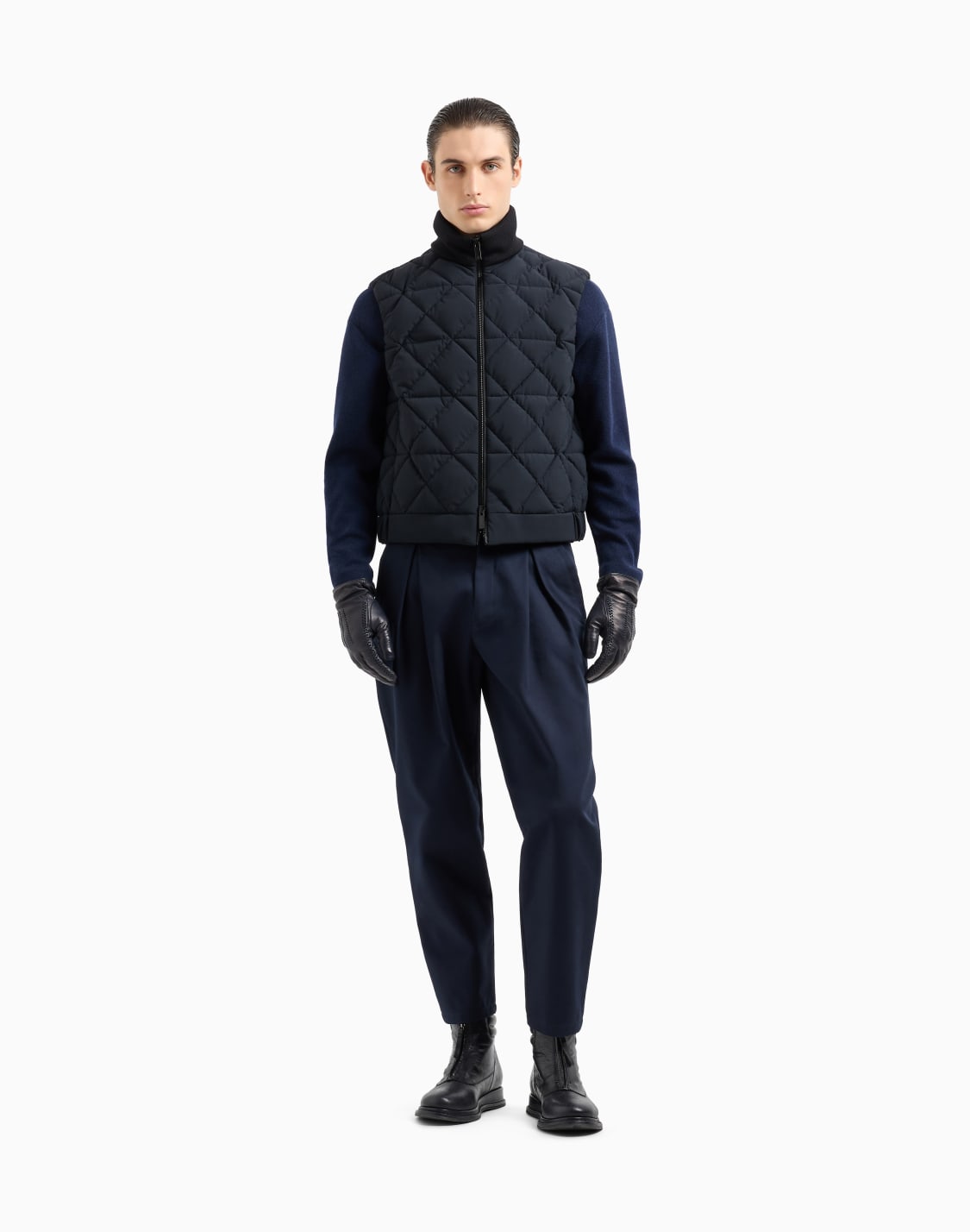 technical-twill-gilet-with-down-padding-navy-blue--giorgio-armani