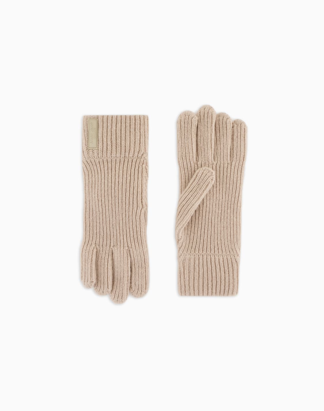 gloves-in-pure-cashmere-knit-beige--giorgio-armani