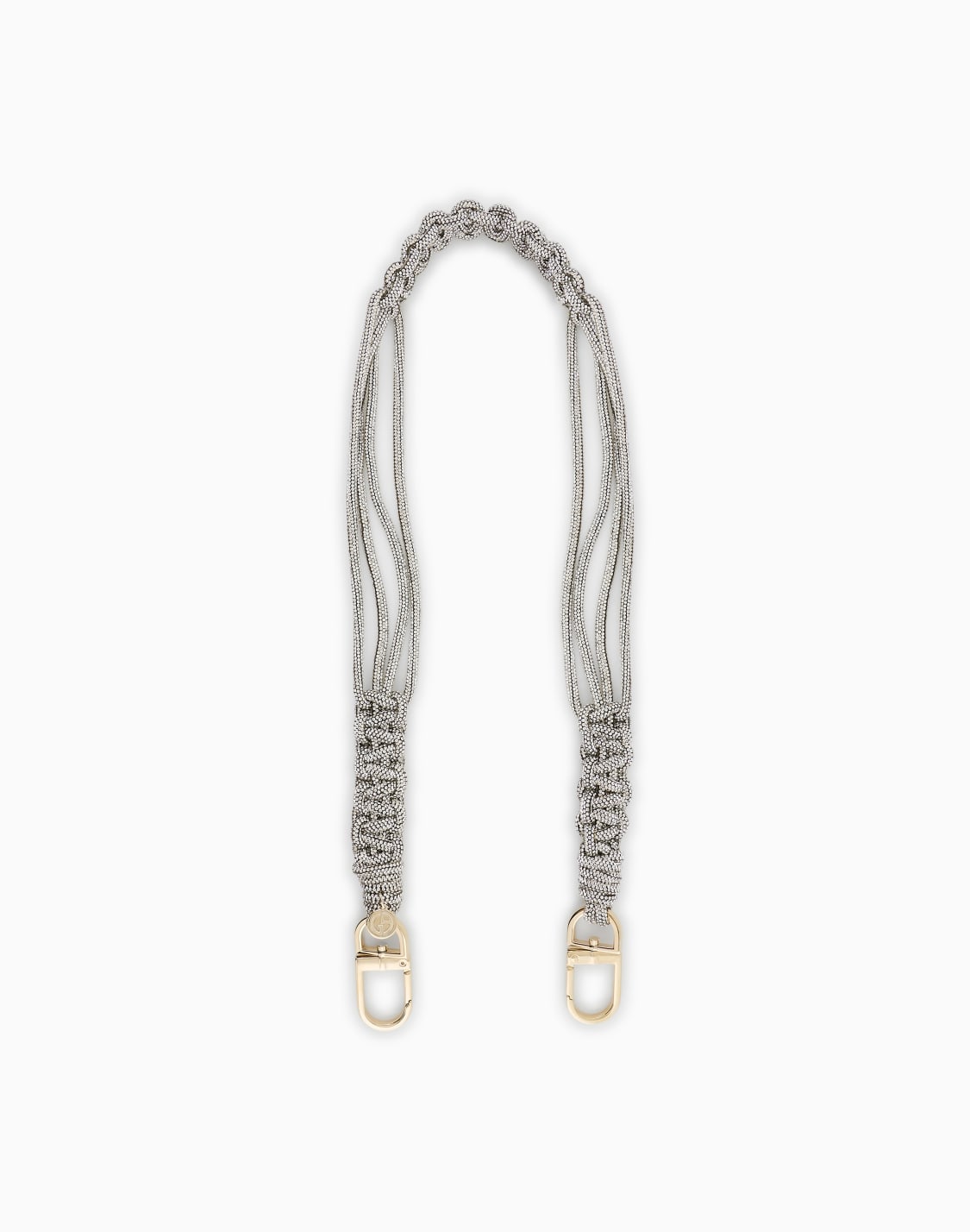 short-rhinestone-strap-with-a-woven-motif-plateado--giorgio-armani