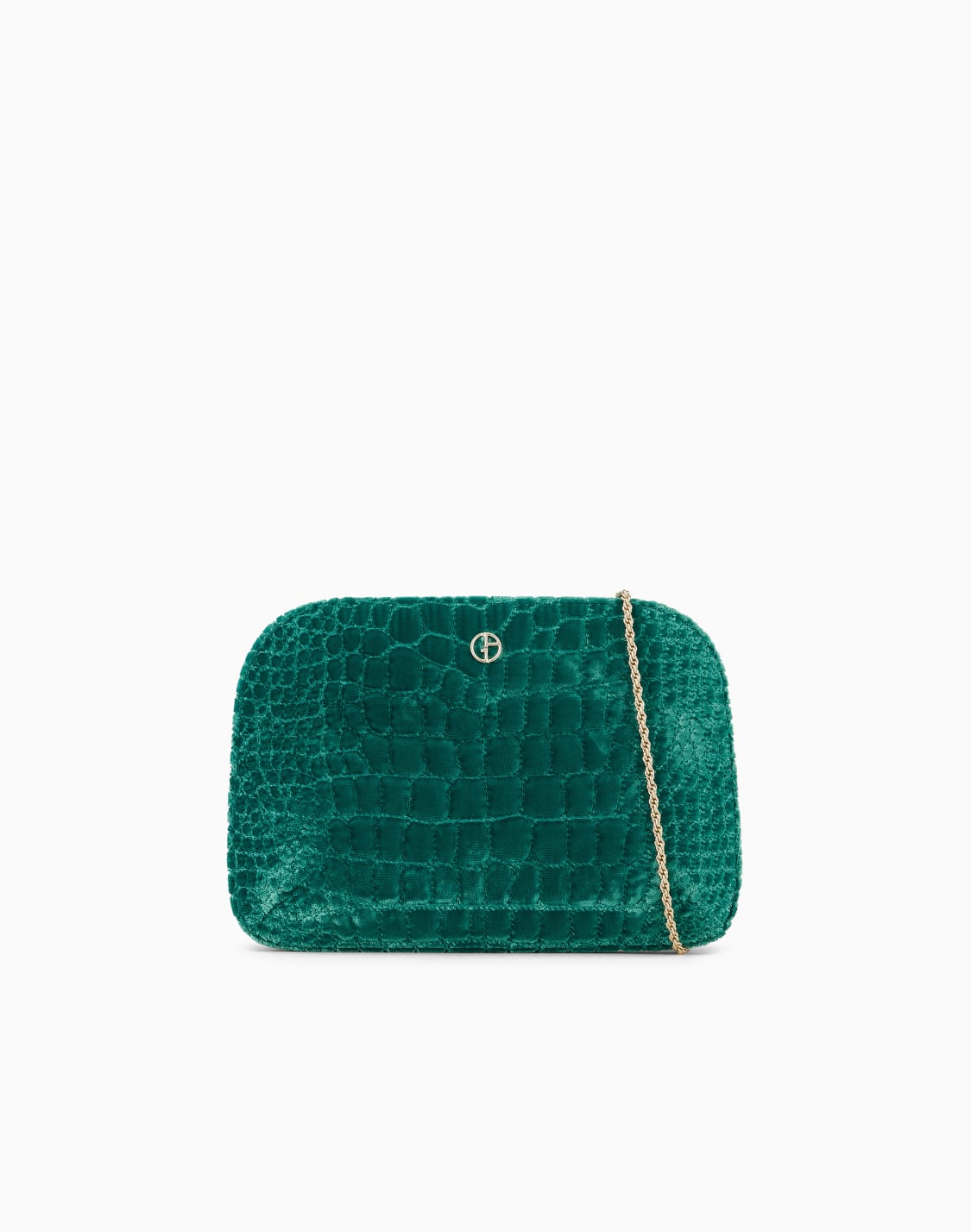 la-prima-clutch-in-velluto-trapuntato-effetto-cocco-verde--giorgio-armani