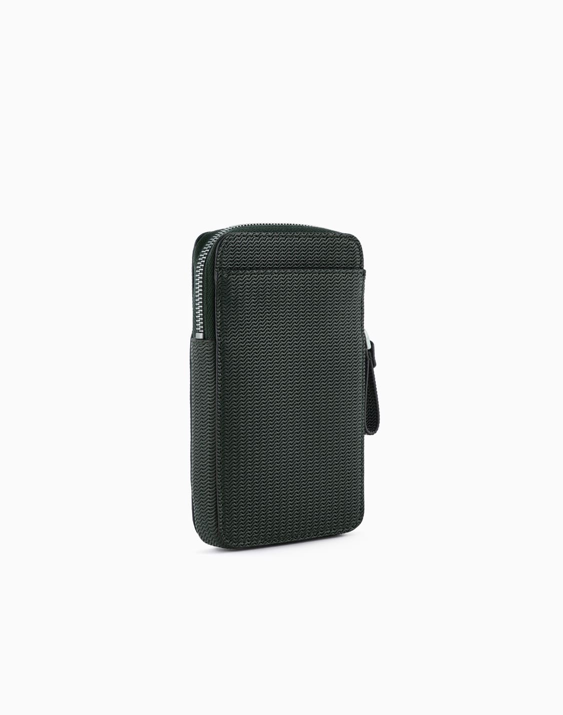 portacellulare-in-pelle-stampata-verde--giorgio-armani