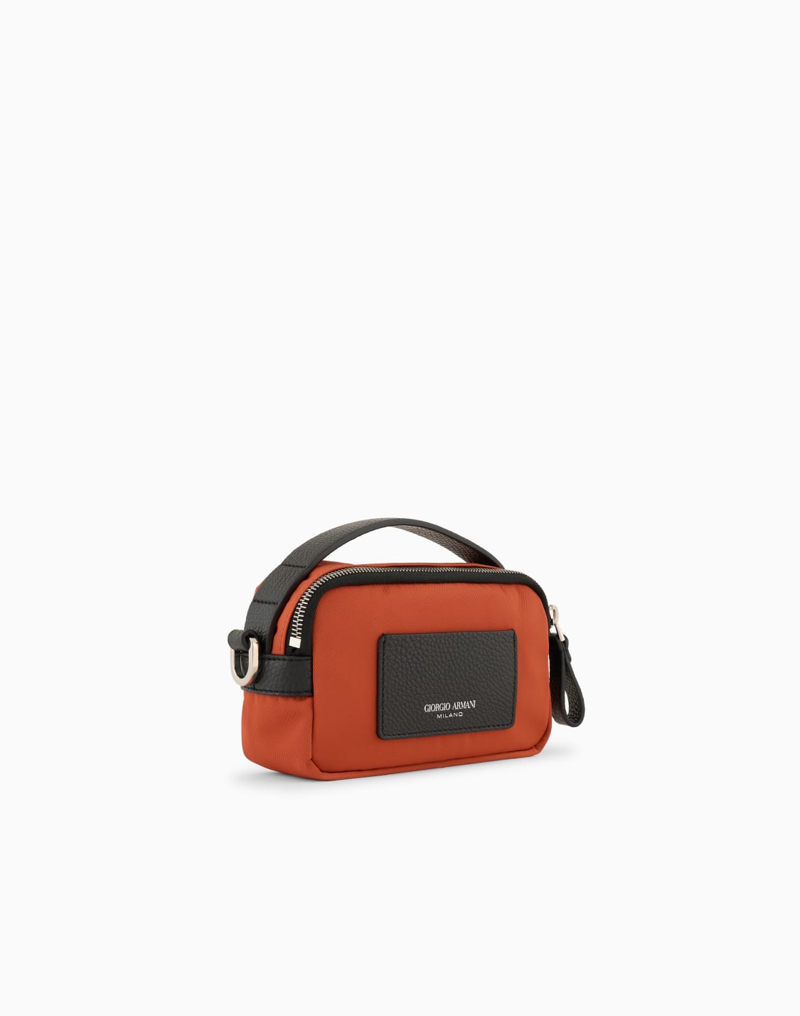asv-mini-crossbody-bag-in-nylon-and-leather-orange--giorgio-armani