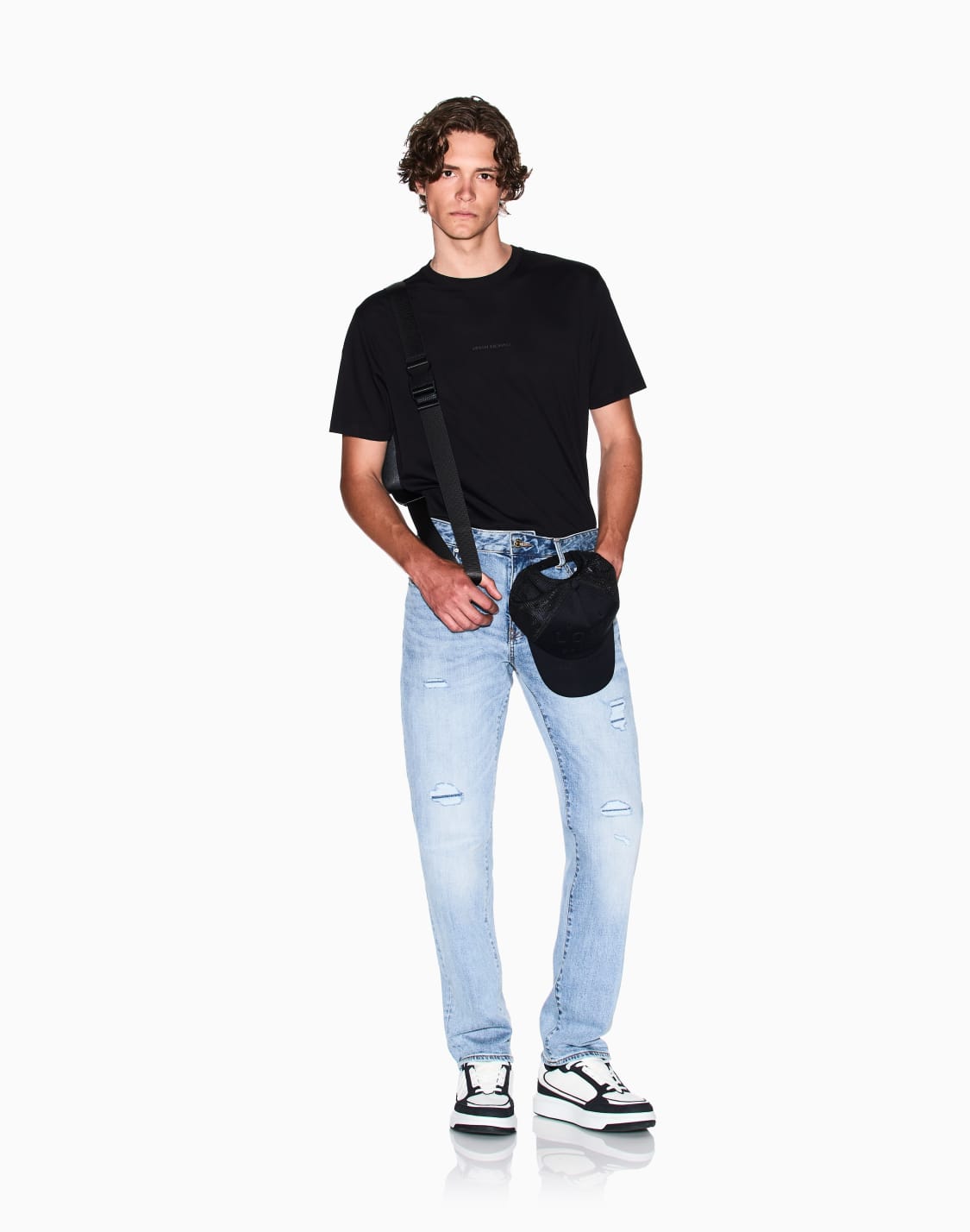 regular-fit-mercerised-cotton-t-shirt-black--armani-exchange
