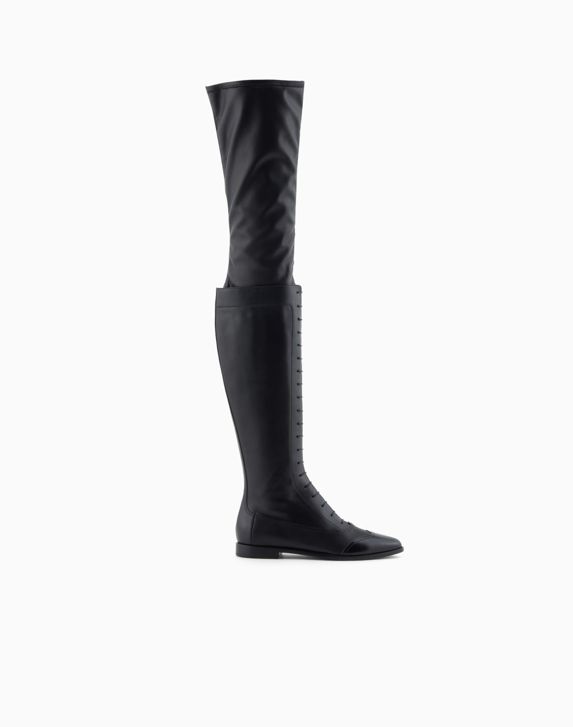stivali-stringati-in-pelle-liscia-nero--giorgio-armani