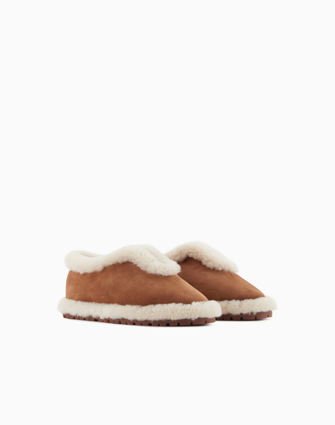 slip-on-in-suede-e-shearling-di-montone-giorgio-armani-neve-marrone--giorgio-armani