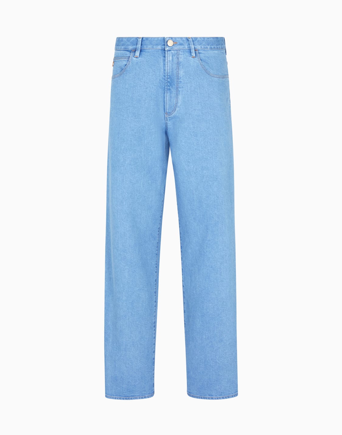 pantaloni-5-tasche-in-cotone-e-modal-asv-blu--giorgio-armani