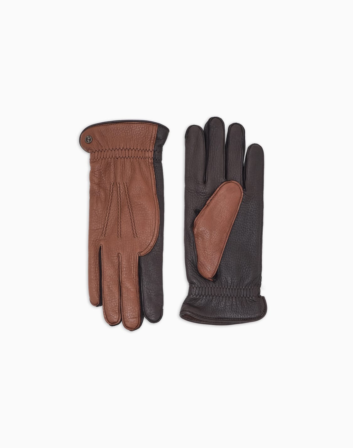 guantes-de-piel-de-ciervo-marrn--giorgio-armani