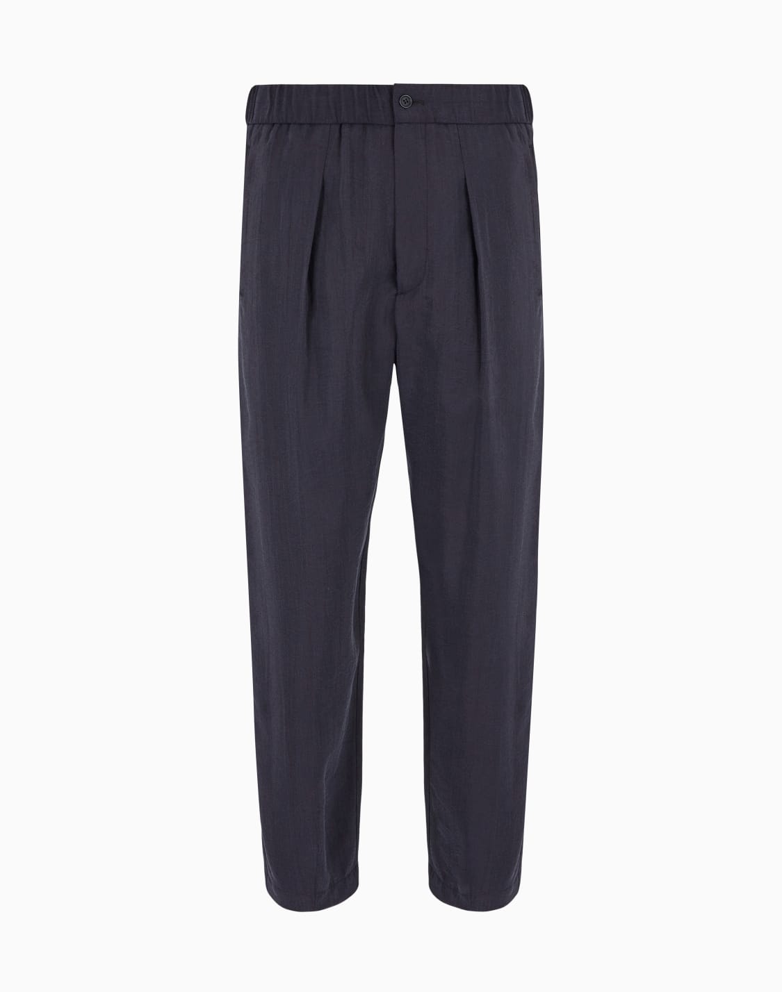 hose-mit-einer-bundfalte-aus-gewaschenem-seidengemisch-blau--giorgio-armani