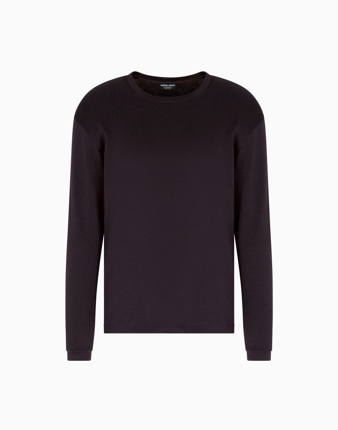 long-sleeved-pure-cashmere-interlock-jumper-brown--giorgio-armani