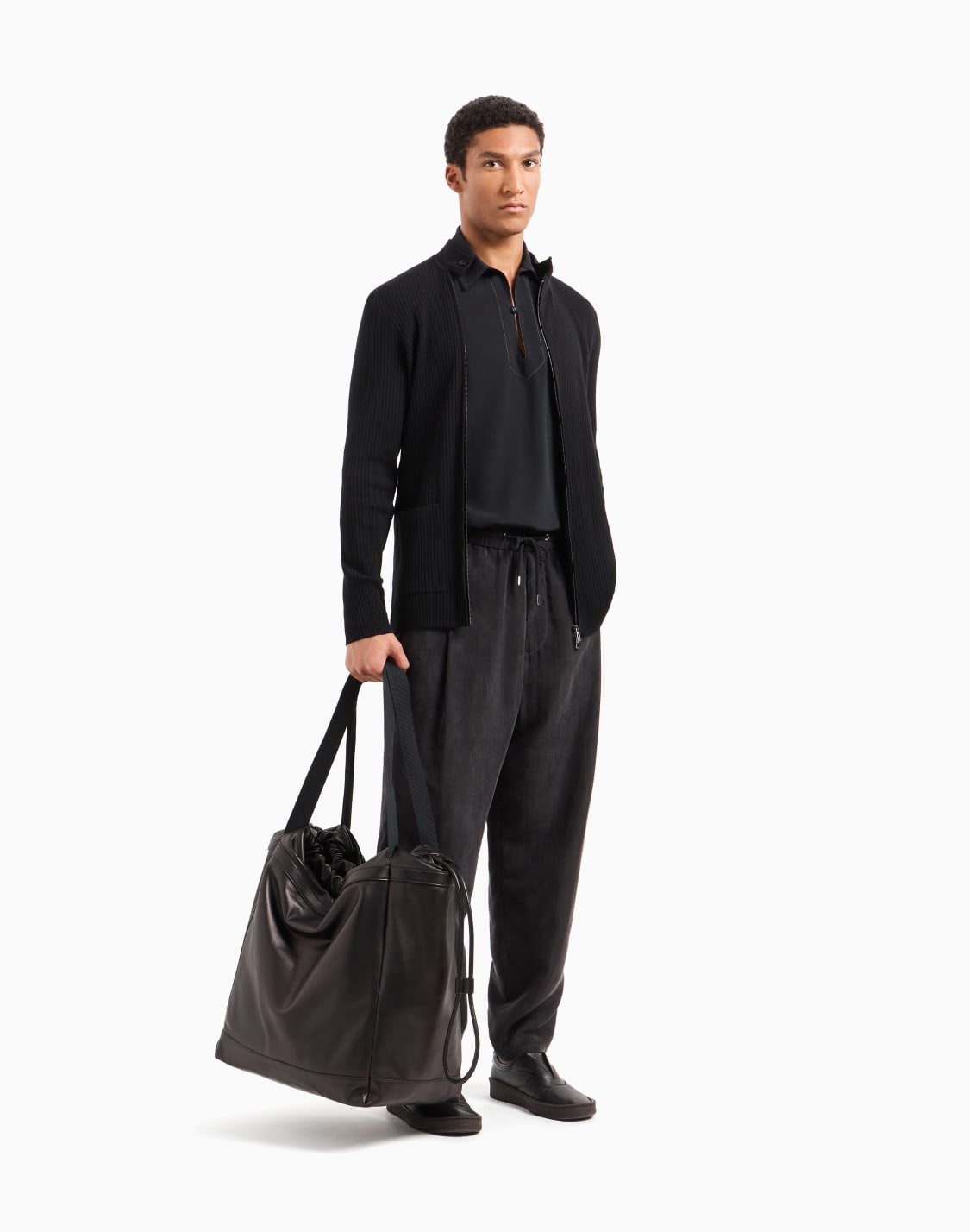 giacca-con-zip-in-maglia-di-cashmere-e-seta-e-coste---giorgio-armani