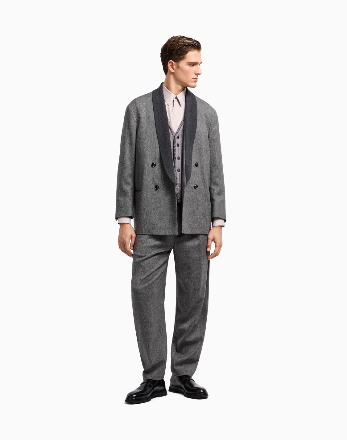 regular-fit-shirt-in-silk-twill-lilac--giorgio-armani