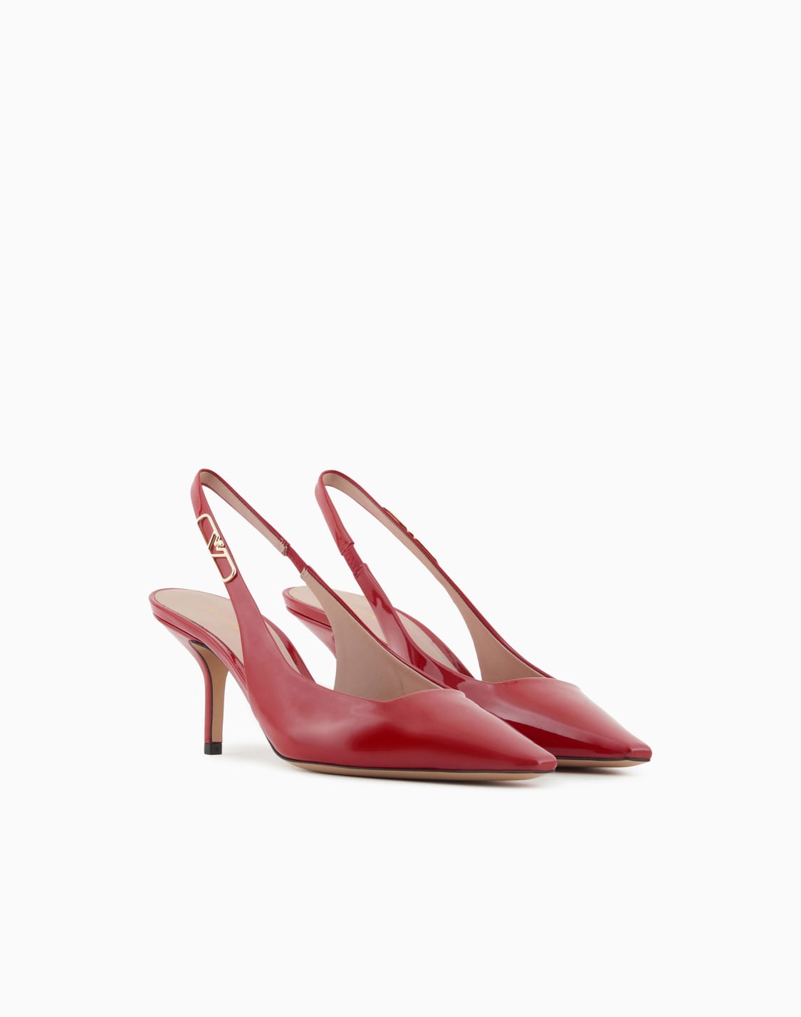 dcollet-slingback-in-pelle-verniciata-con-placca-aquila-rosso--emporio-armani