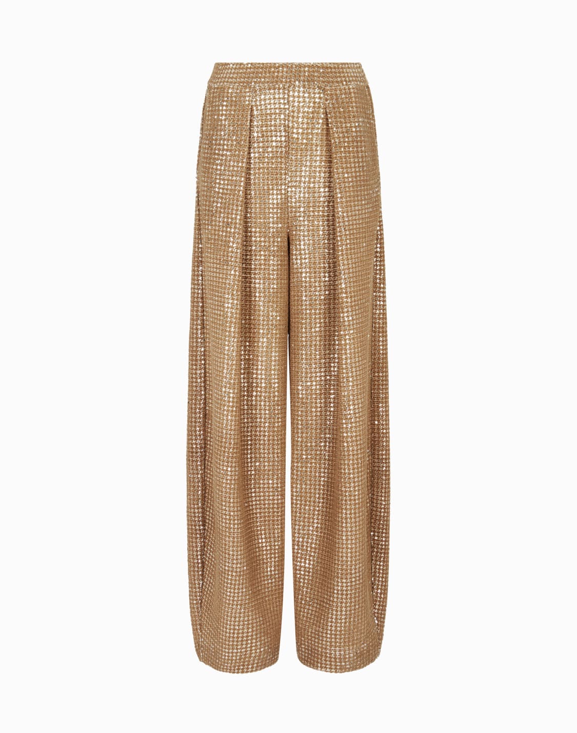 pantaloni-a-una-pince-in-jersey-con-stampa-flock-e-paillettes-oro--giorgio-armani