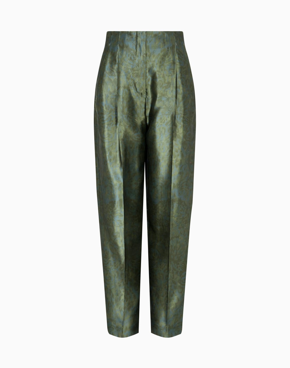 hose-mit-einem-abnher-aus-bedrucktem-seiden-shantung-grn--giorgio-armani