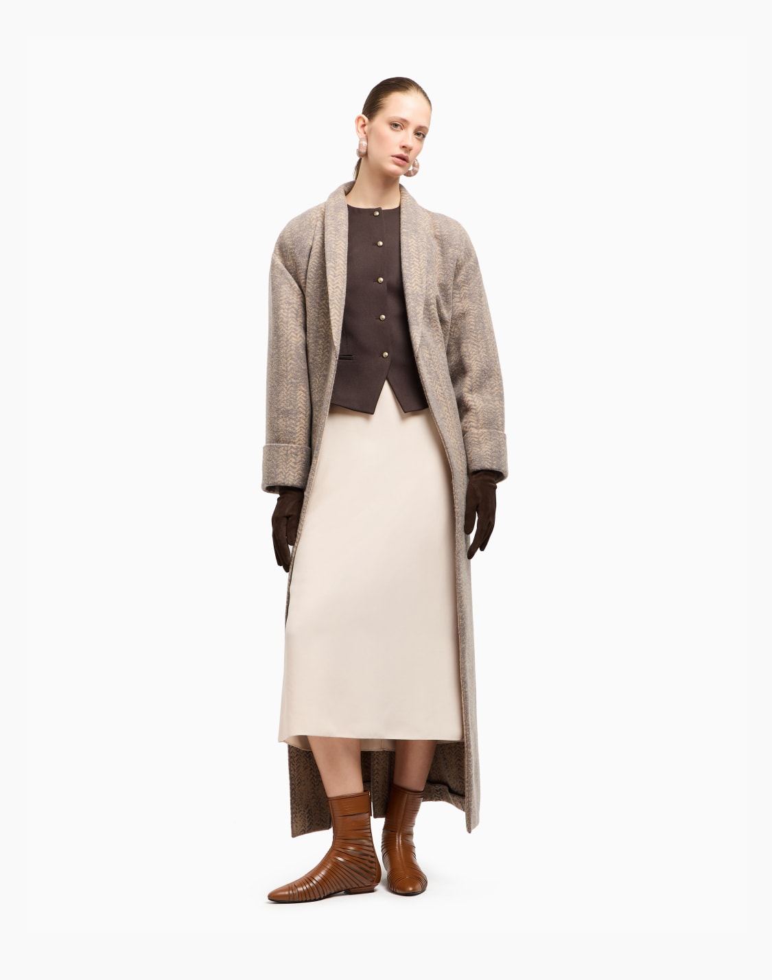 gilet-monopetto-in-lana-marrone--giorgio-armani