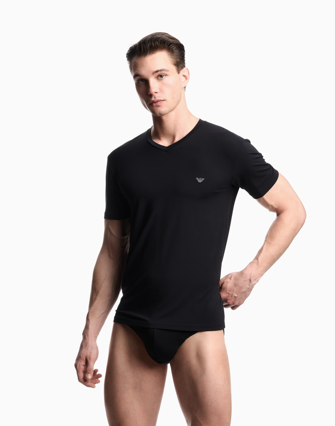 loungewear-fitted-v-neck-t-shirt-in-cosy-modal-black--emporio-armani