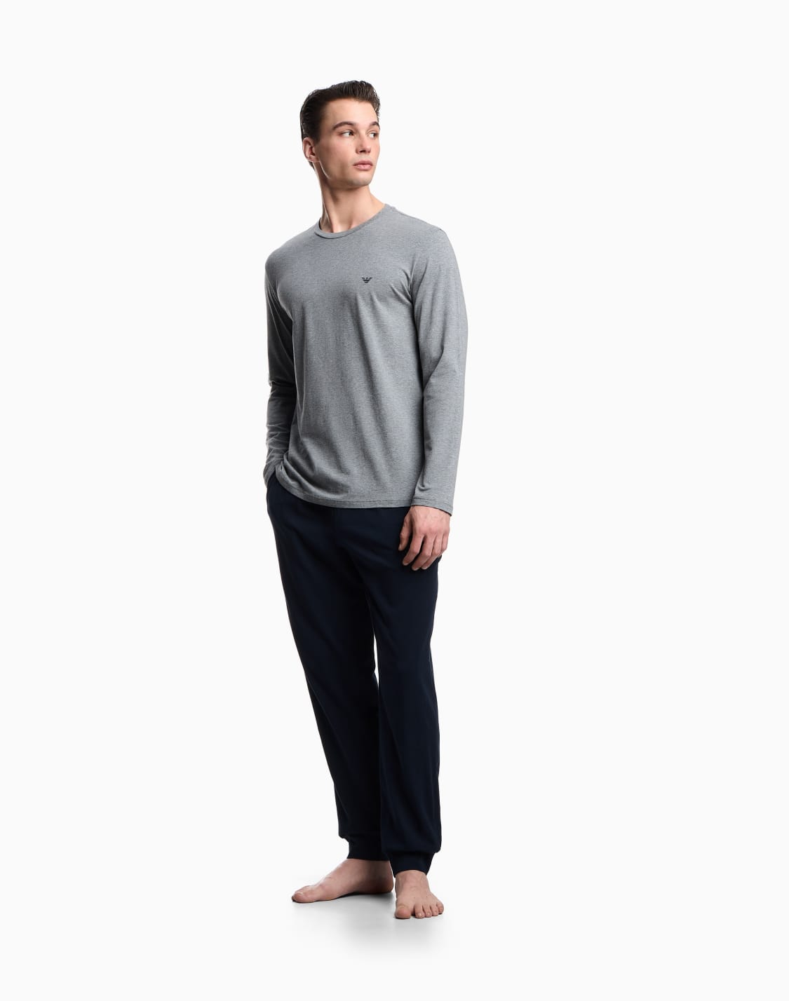 pigiama-in-jersey-endurance-grigio--emporio-armani