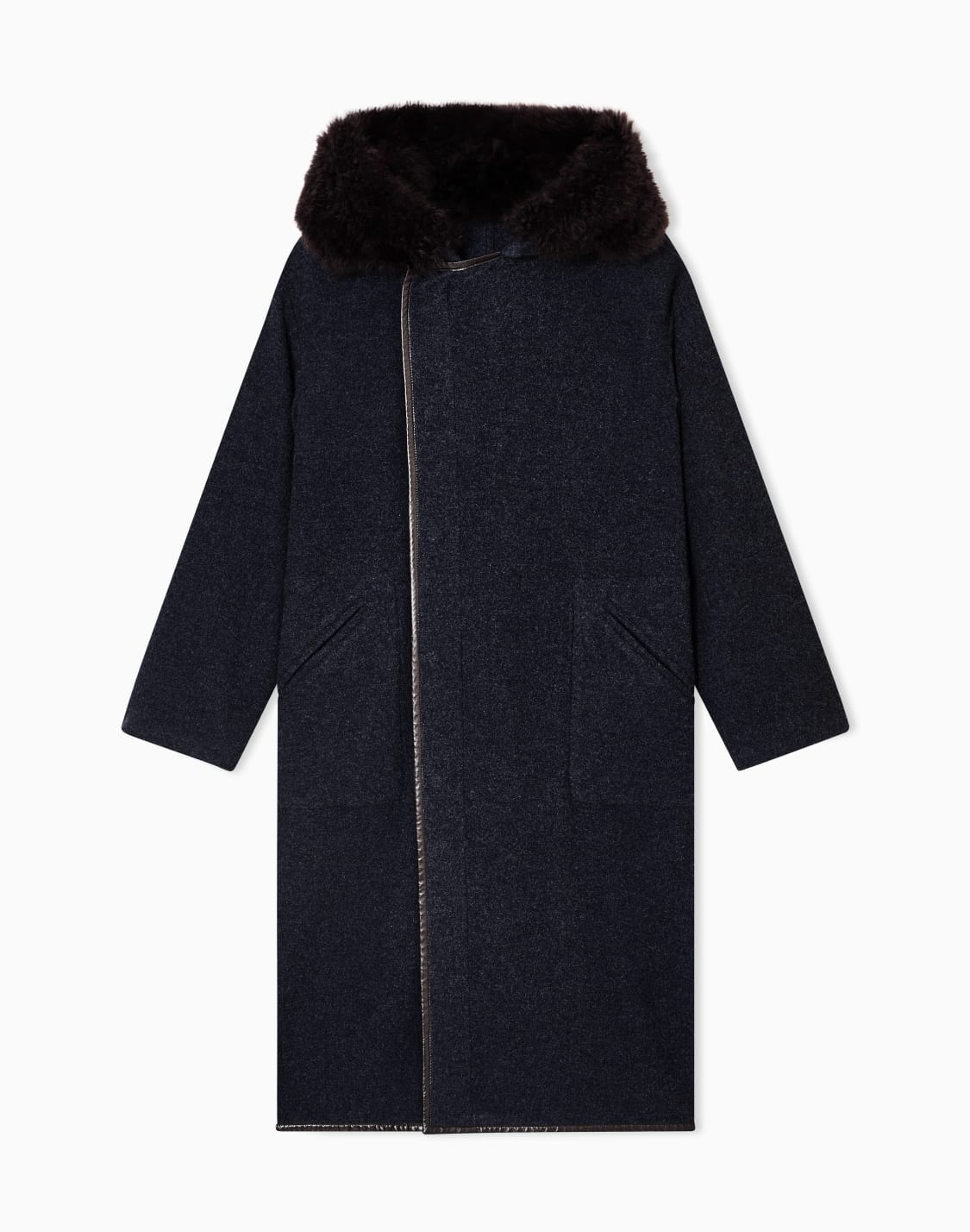 cappotto-lungo-in-cashmere-e-lana-con-cappuccio-grigio--giorgio-armani