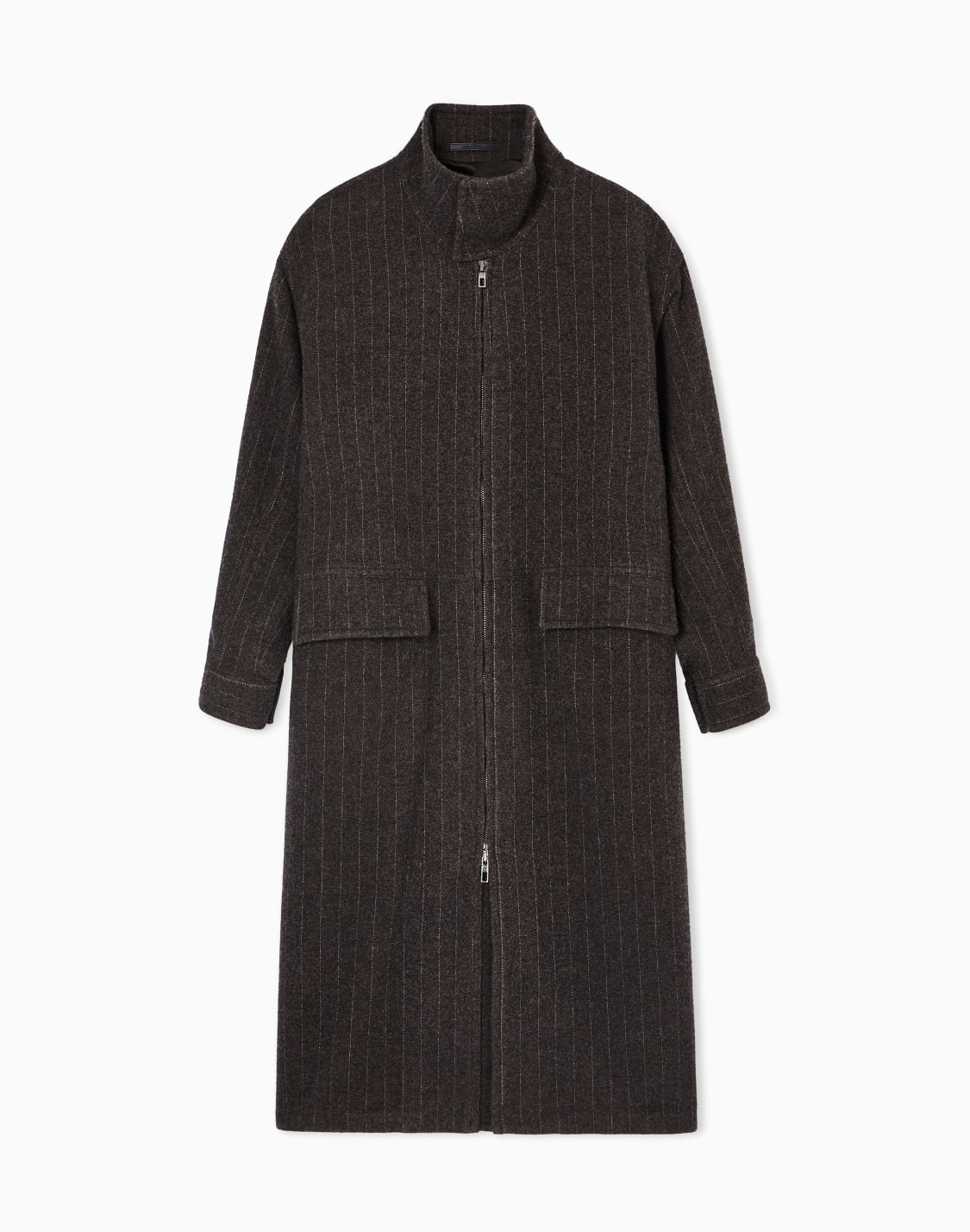 cappotto-con-zip-in-panno-di-cashmere-e-lana-gessato-fantasia--giorgio-armani