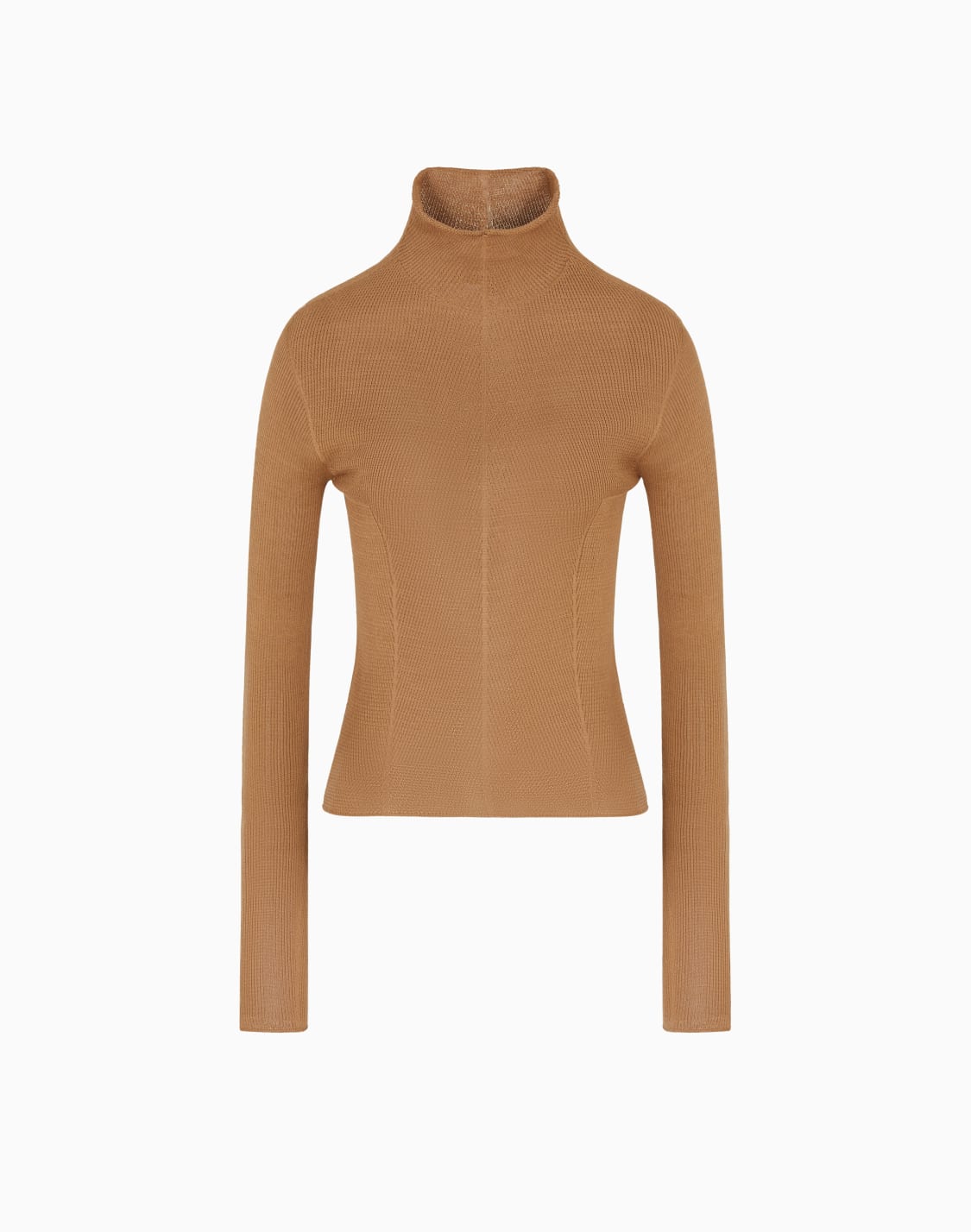 mock-neck-silk-jumper-camel--giorgio-armani