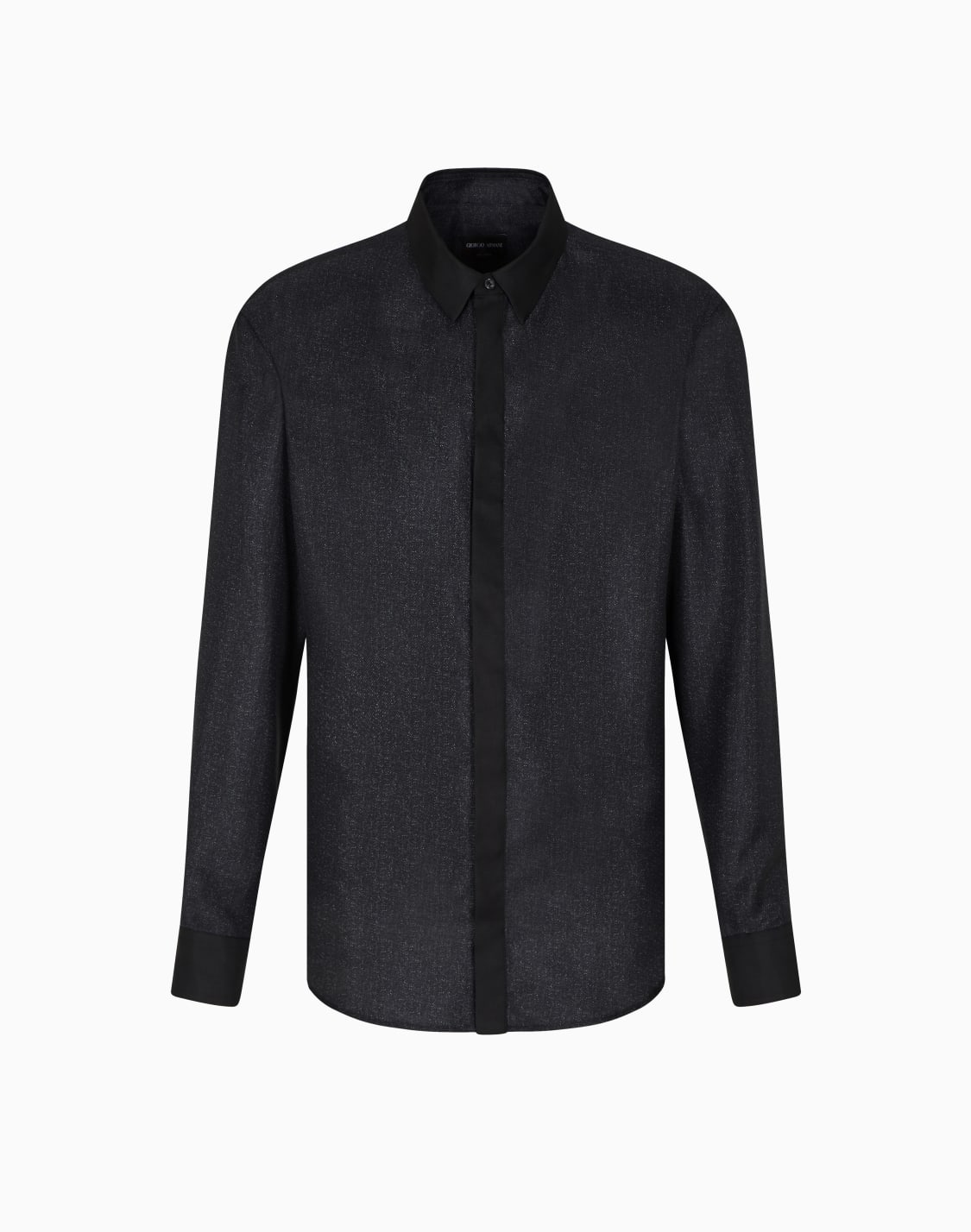 chemise-giorgios-en-serg-de-soie-imprim-en-diagonale-noir--giorgio-armani