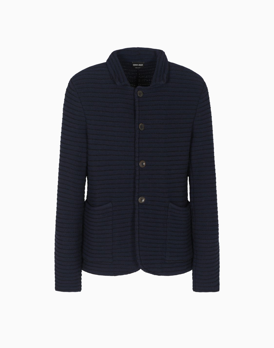 single-breasted-jacket-in-knit-virgin-wool-and-viscose-blue--giorgio-armani