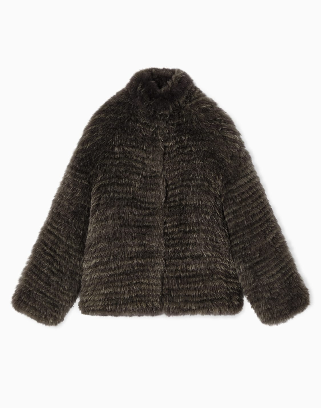 blouson-over-in-cashmere-bicolore-marrone--giorgio-armani