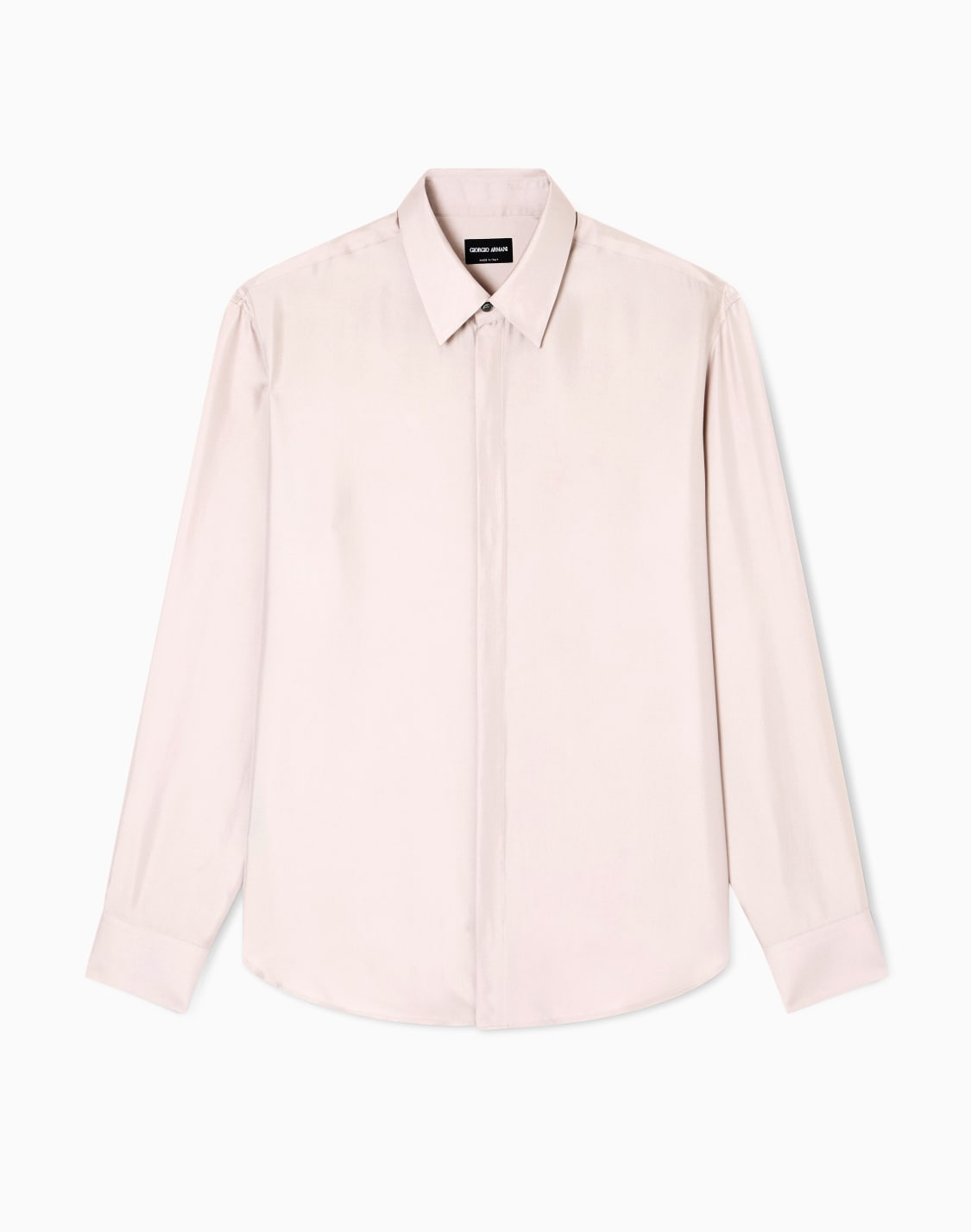 regular-fit-shirt-in-silk-twill-lilac--giorgio-armani